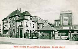 Kathreiners Malzkaffee - Fabriken in der Hafenstraße